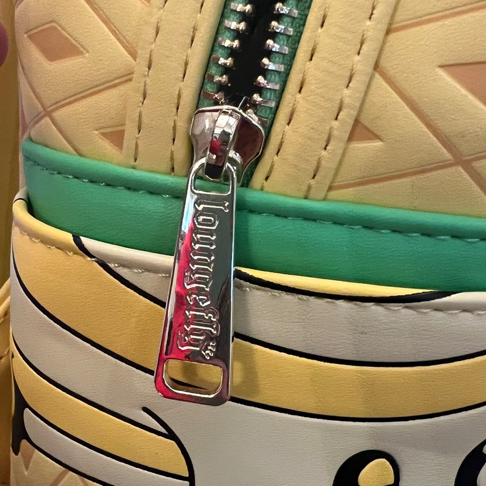 Loungefly Disney Parks Pineapple Swirl Dole Whip Mini Backpack - Picture 11 of 11